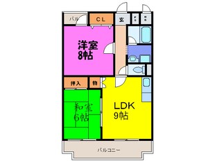 ハイツＫ・Ｉの物件間取画像